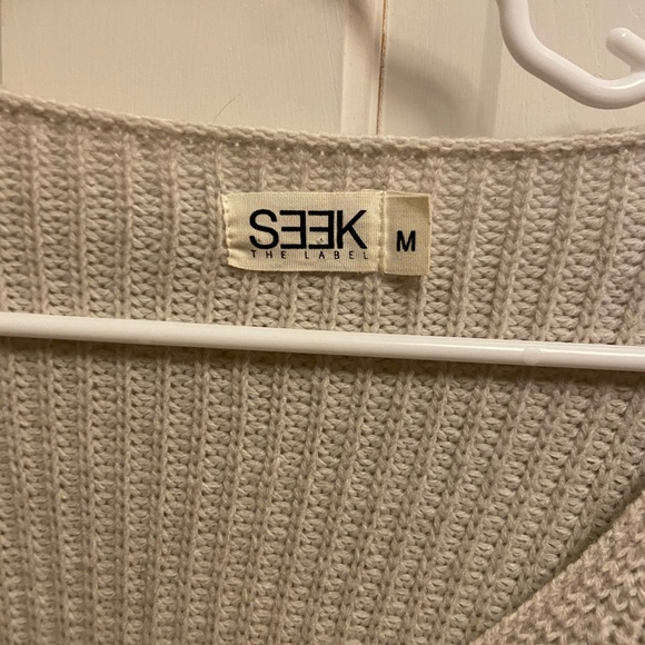 SEEK the label, zipper sleeve sweater - Picture 2 of 3